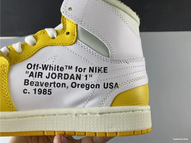 HYPE Yellow-Cone Jordan AQ0818-149 Dark 1 NRG x White Off-White Powder Air 0726